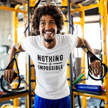 Men's Nothing Is Impossible Christian T-Shirt.